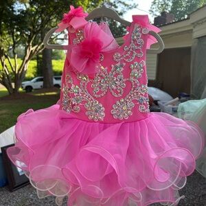 Pink Floral Kids Costume